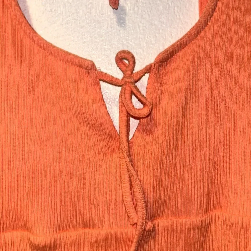 Free People chic peach